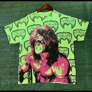 - Ultimate Warrior WWE Shirt Sz XL